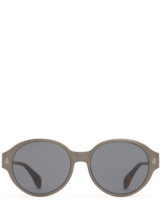 Moncler - Lunettes de soleil rondes en titane Auros