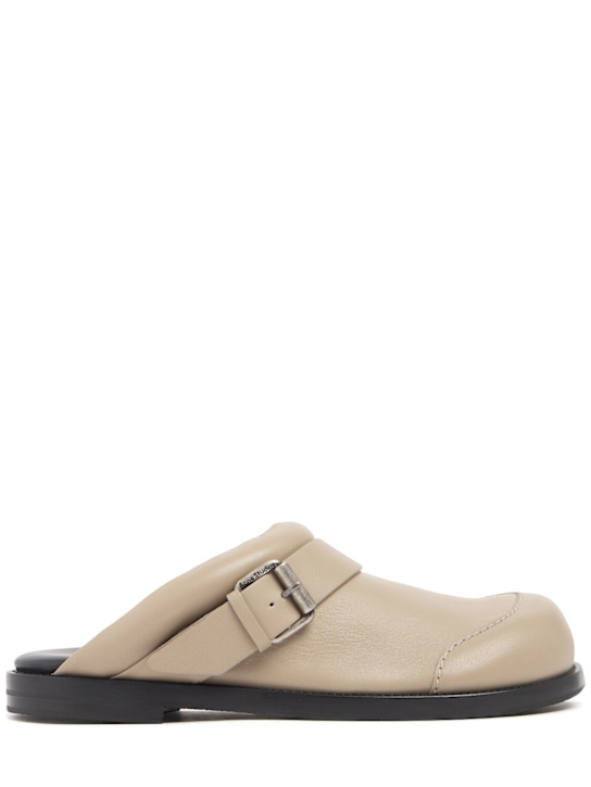 Acne Studios - Mules in pelle con fibbie 20mm