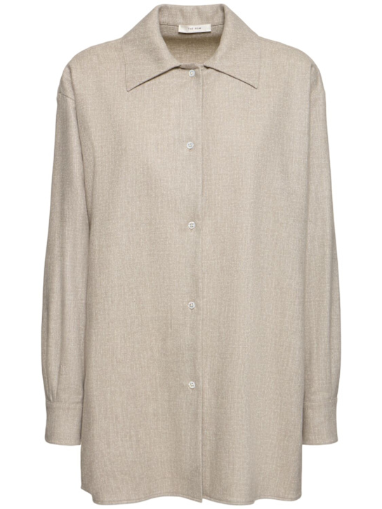The Row - Chemise en laine mélangée Komako