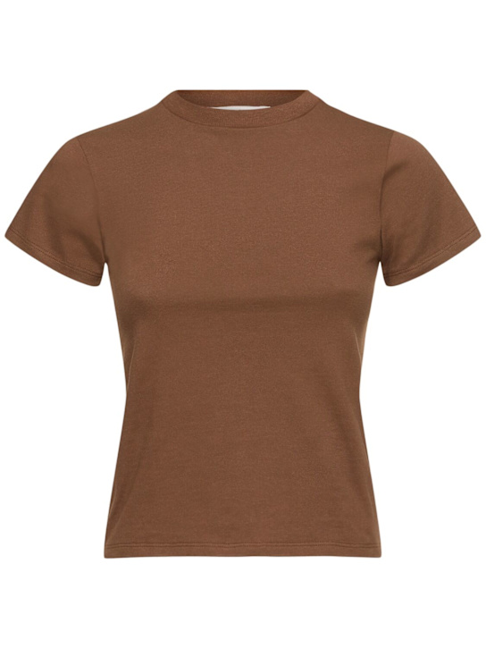 The Row - Top Tommy in jersey di cotone e seta