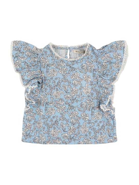 The New Society: Cotton muslin shirt