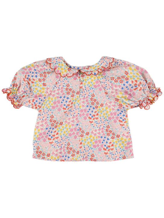 The New Society: Printed cotton top