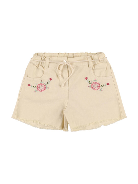Babe & Tess: Short en coton stretch