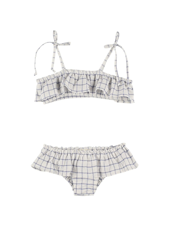 Babe & Tess - Bikini en coton mélangé imprimé