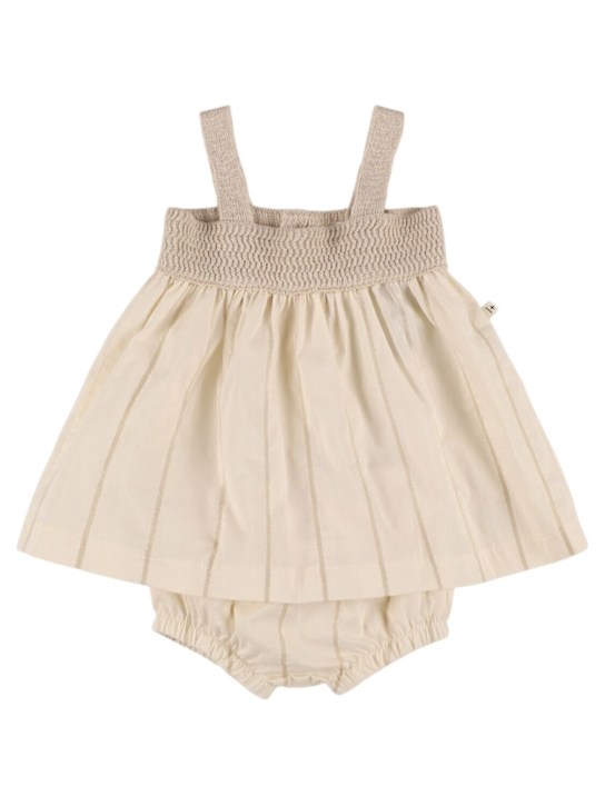 1 + IN THE FAMILY - Robe & protège-couche en coton mélangé