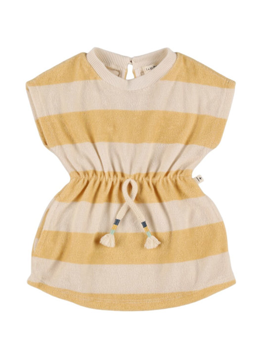 1 + IN THE FAMILY - Striped cotton blend dress
