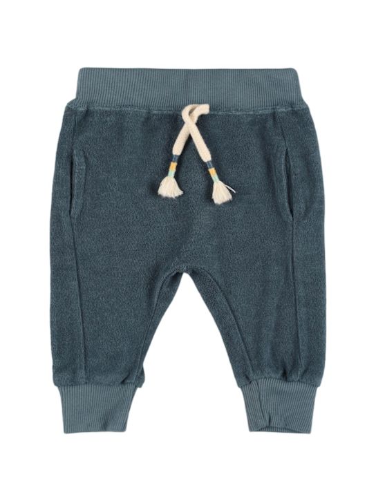 1 + IN THE FAMILY - Pantalon en coton éponge mélangé