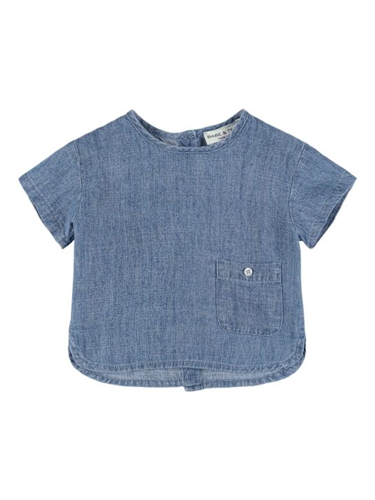 Babe & Tess: Linen & lyocell shirt