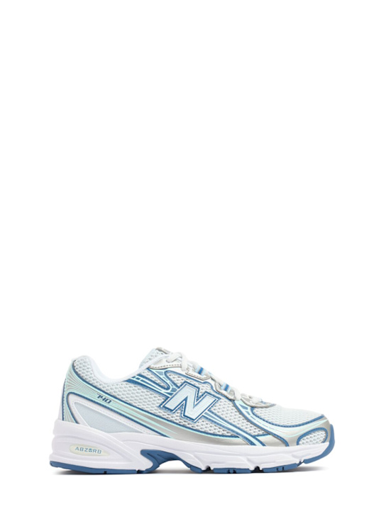 New Balance: Sneakers à lacets en synthétique 740