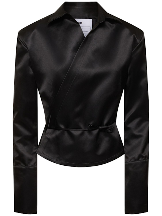 BETTTER: Chemise boxy en satin Astor