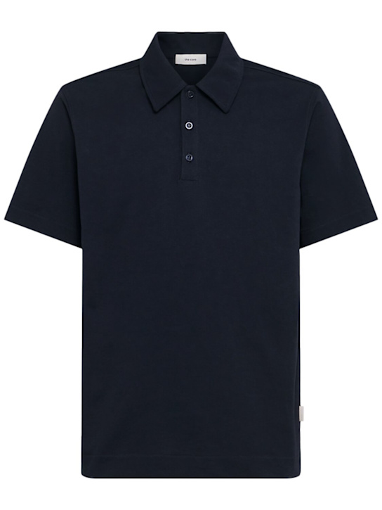 THE CORE - Polo en jersey de coton à manches courtes