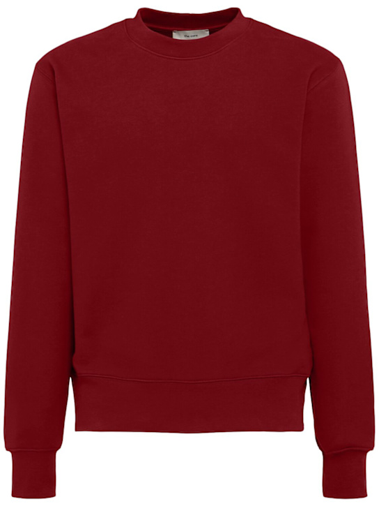 THE CORE: Crewneck cotton sweatshirt