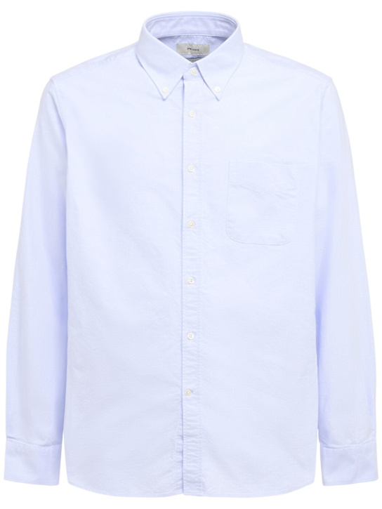 THE CORE: Cotton Oxford shirt