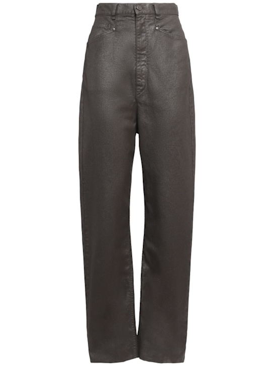 Lemaire - Pantalon enduit brillant