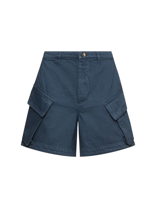 JW Anderson - Short cargo en sergé taille haute
