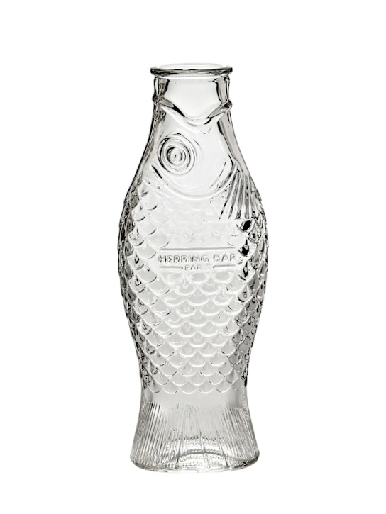 Serax - Transparent green Fish & Fish carafe
