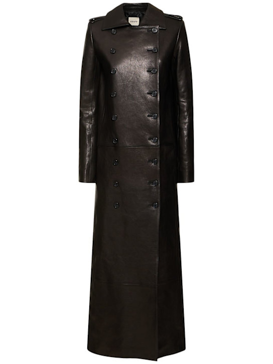 Khaite - Langer Trenchcoat aus Leder „Mallory“