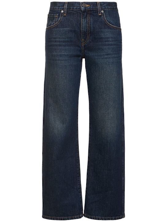 Khaite: Jeans dritti vita media Kerrie