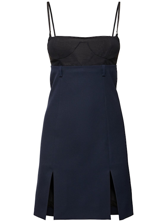 The Attico - Vestito in gabardina