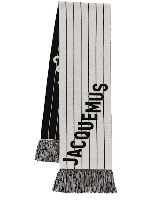 Jacquemus - Écharpe en laine mélangée L’echarpe Liga