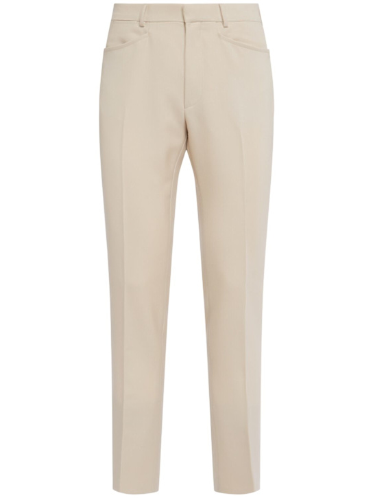 Tom Ford - Dyllan mohair blend twill pants