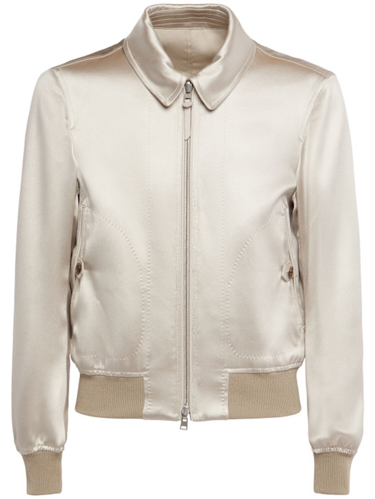 Tom Ford: Silk satin reversible jacket