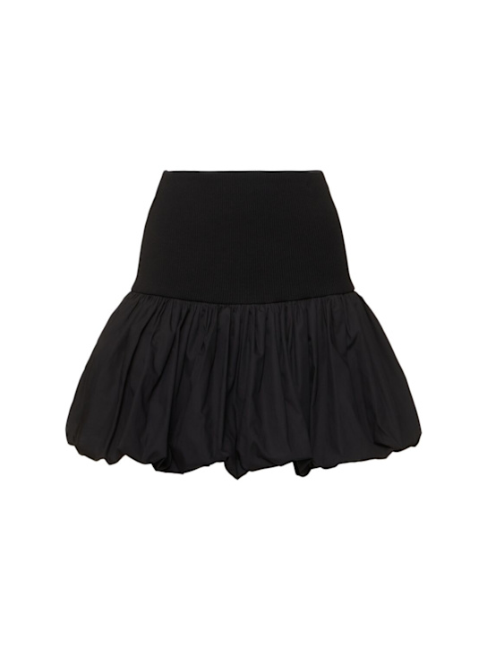 Andreadamo - Jupe courte en maille de viscose mélangée Bubble
