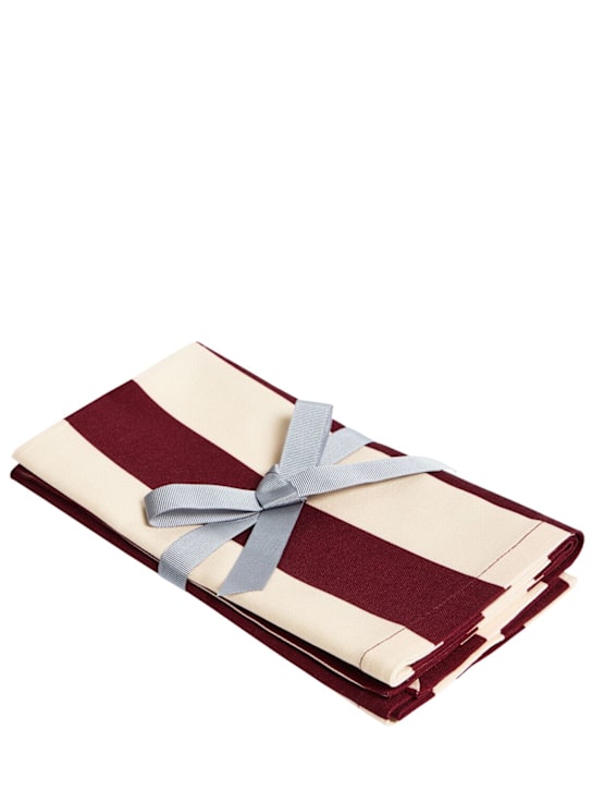 La Double J - Lot de 2 serviettes de table Contrada