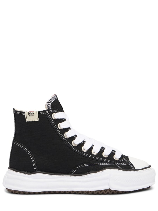 Mihara Yasuhiro: CANVAS-SNEAKERS „PETERSON HI OG SOLE“