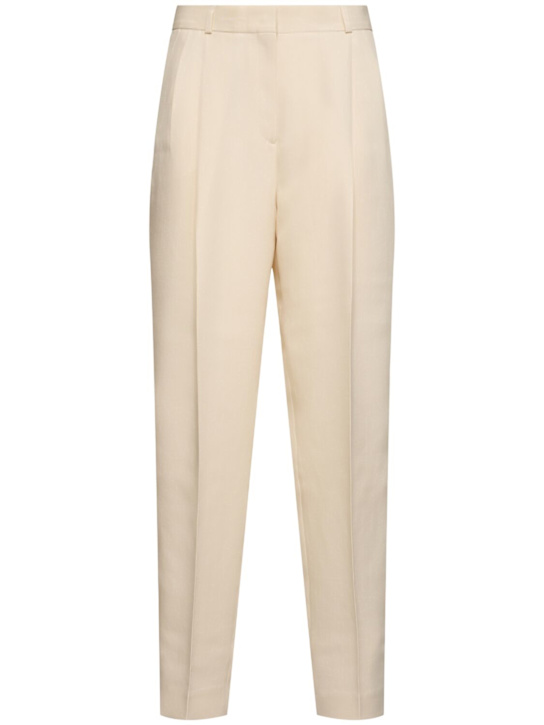Toteme - Pantalon droit en viscose et polyester