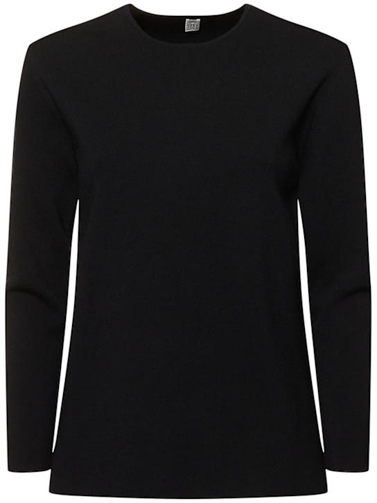 Toteme: Compact knit sweater