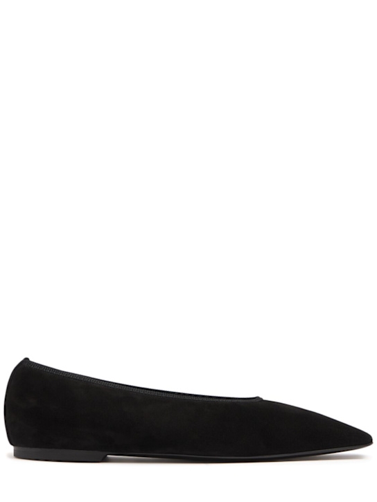 Toteme - Ballerines en daim Minimalist 10 mm