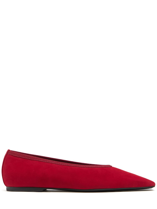 Toteme - Ballerines en daim Minimalist 10 mm