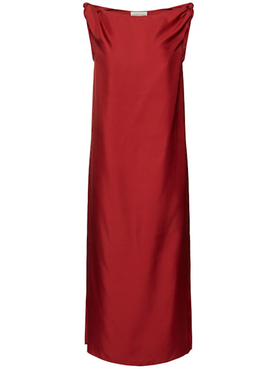 Loulou De Saison - Long dress with bare shoulders