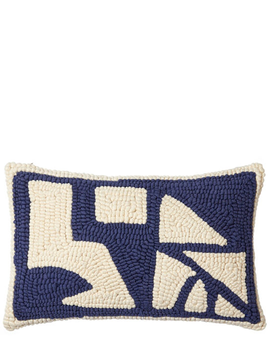 The Conran Shop: Coussin Ira Knotted Blue