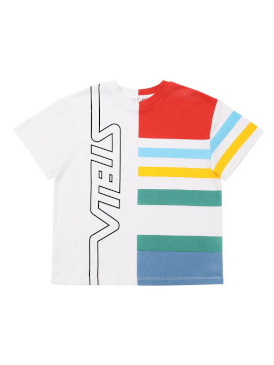 Stella McCartney Kids - T-shirt en jersey de coton imprimé