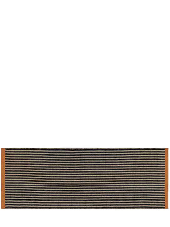 Tom Dixon - Tapis tissé à la main Black Line