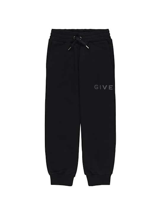 Givenchy - Pantalon de jogging en coton mélangé brodé