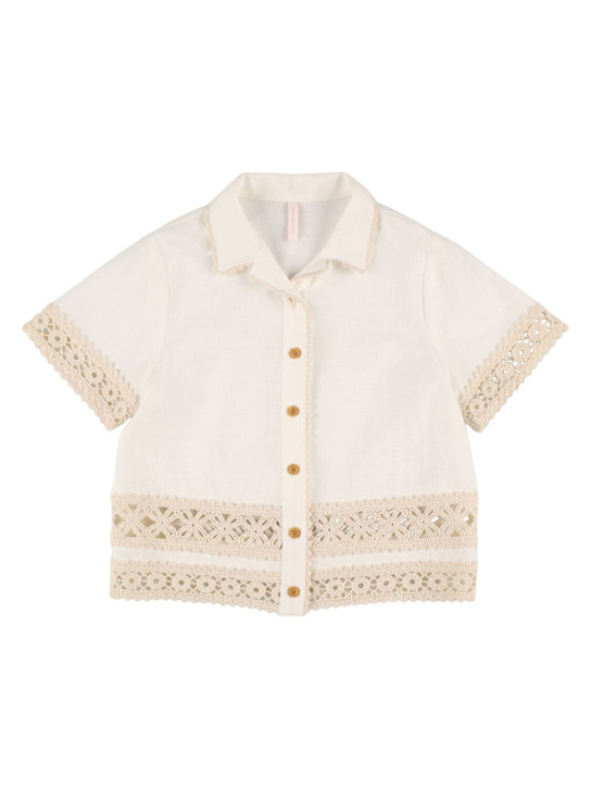 Zimmermann - Camicia in pizzo e cotone