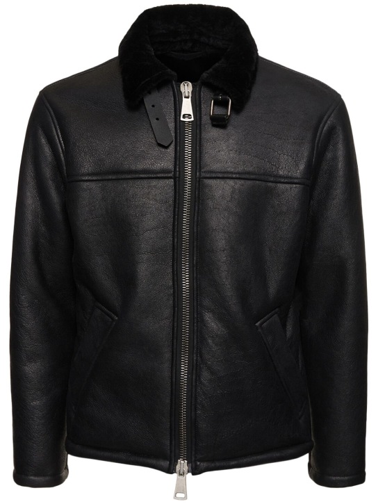 Giorgio Brato: Jacke aus gewachstem Shearling