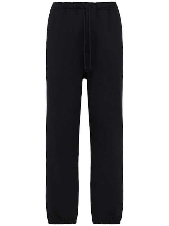 Y-3 - Pantalon de survêtement en coton mélangé