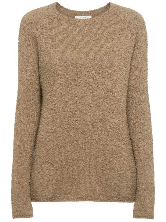 The Row - Pullover Kathy in cotone bouclé