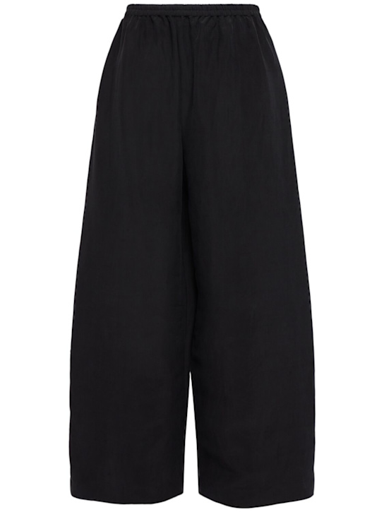 The Row - Pantaloni oversize Bellana in seta