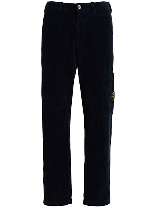 Stone Island: Hose aus Baumwollkord