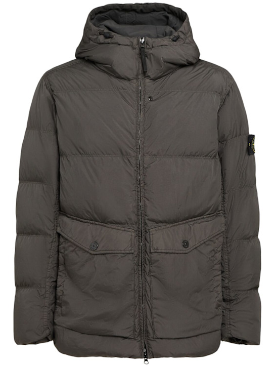 Stone Island: Kurze Daunenjacke aus Nylon