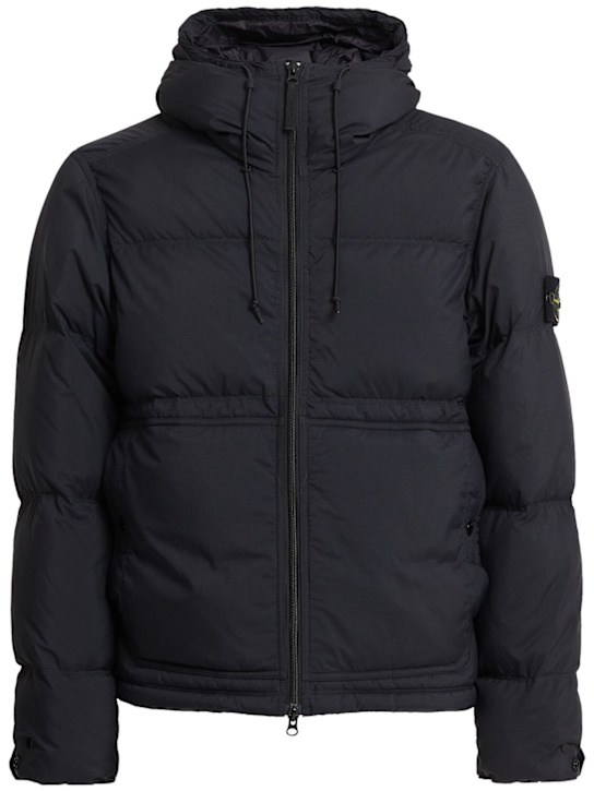 Stone Island - Short ripstop down parka