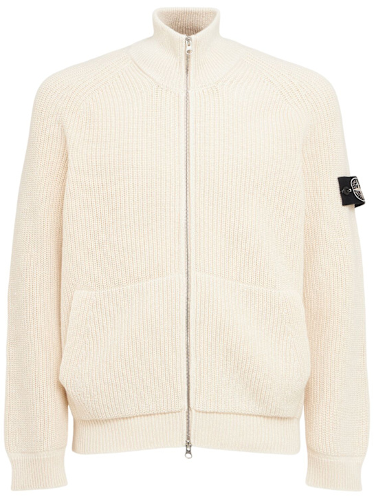 Stone Island - Raw Beauty cotton fisherman zip sweater