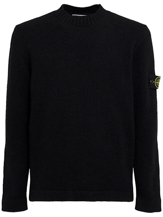 Stone Island - Wool blend crewneck sweater