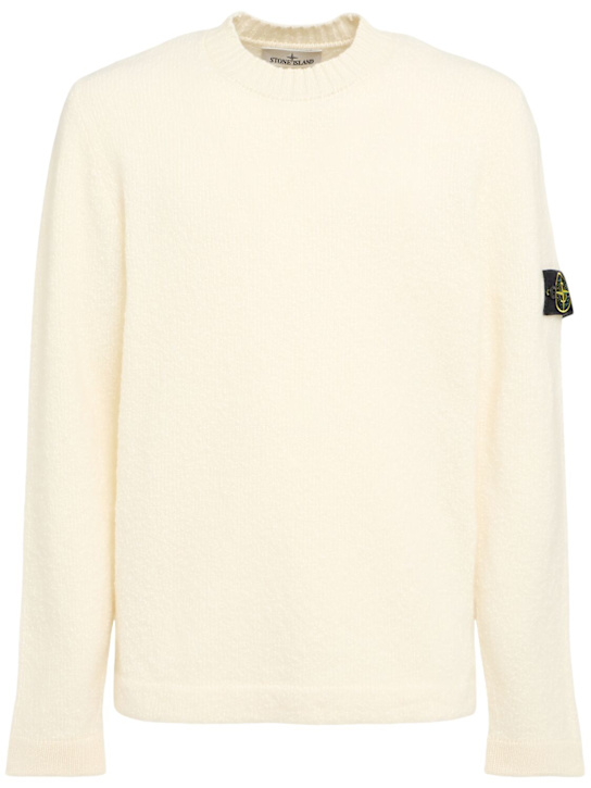 Stone Island - Wool blend crewneck sweater