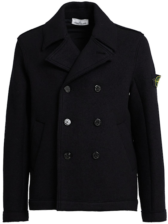 Stone Island: Felted wool cardigan